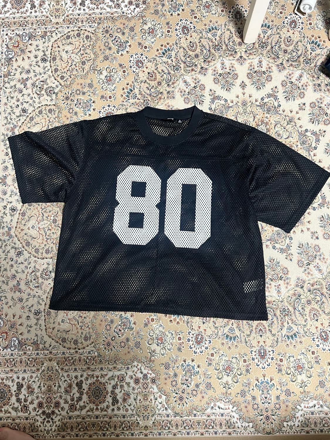 스투시 팀 저지 80 블랙 XL 상품이미지2