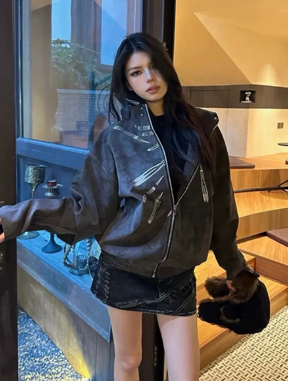 아메리칸 하이스트릿 빈티지 재킷 후드집업 상품이미지3