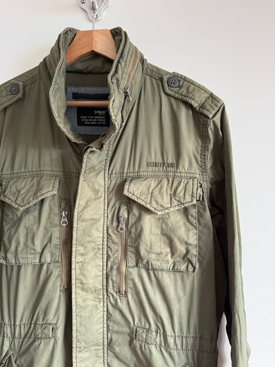 쇼트(Schott) M-65 모티브 필드 야상자켓 상품이미지4