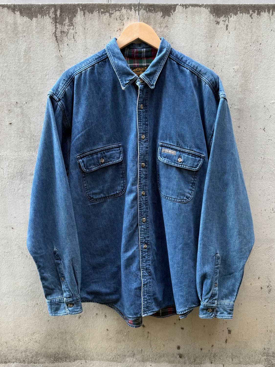 90s Eddie Bauer Denim Over Shirt  상품이미지1