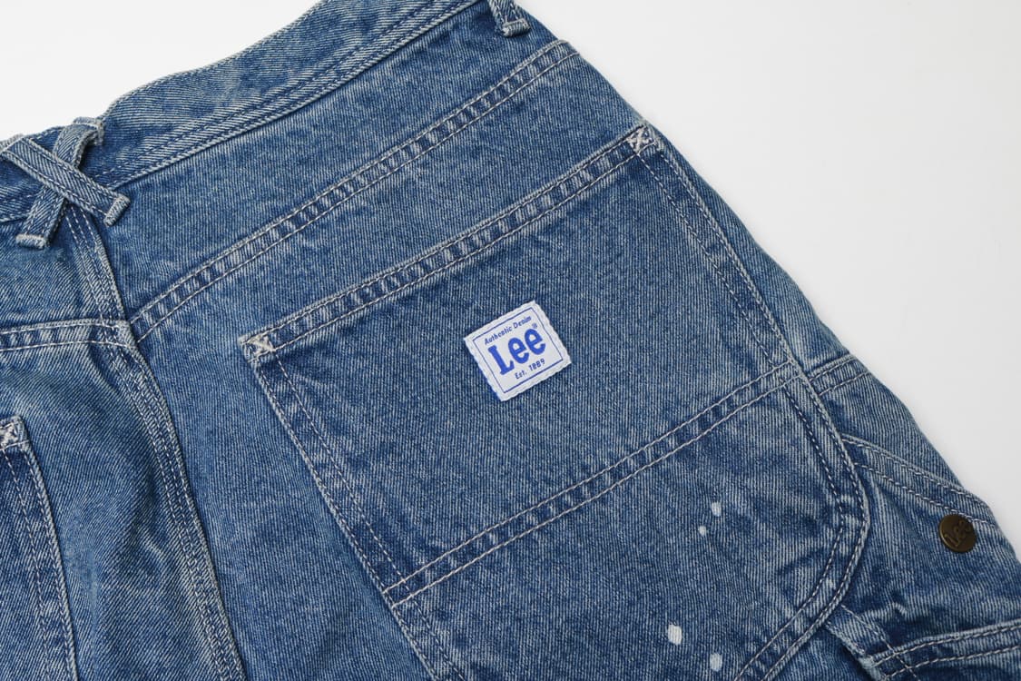 [32인치] LEE 리 더블니 페인팅 페인터 데님 팬츠 (샘플) 상품이미지9