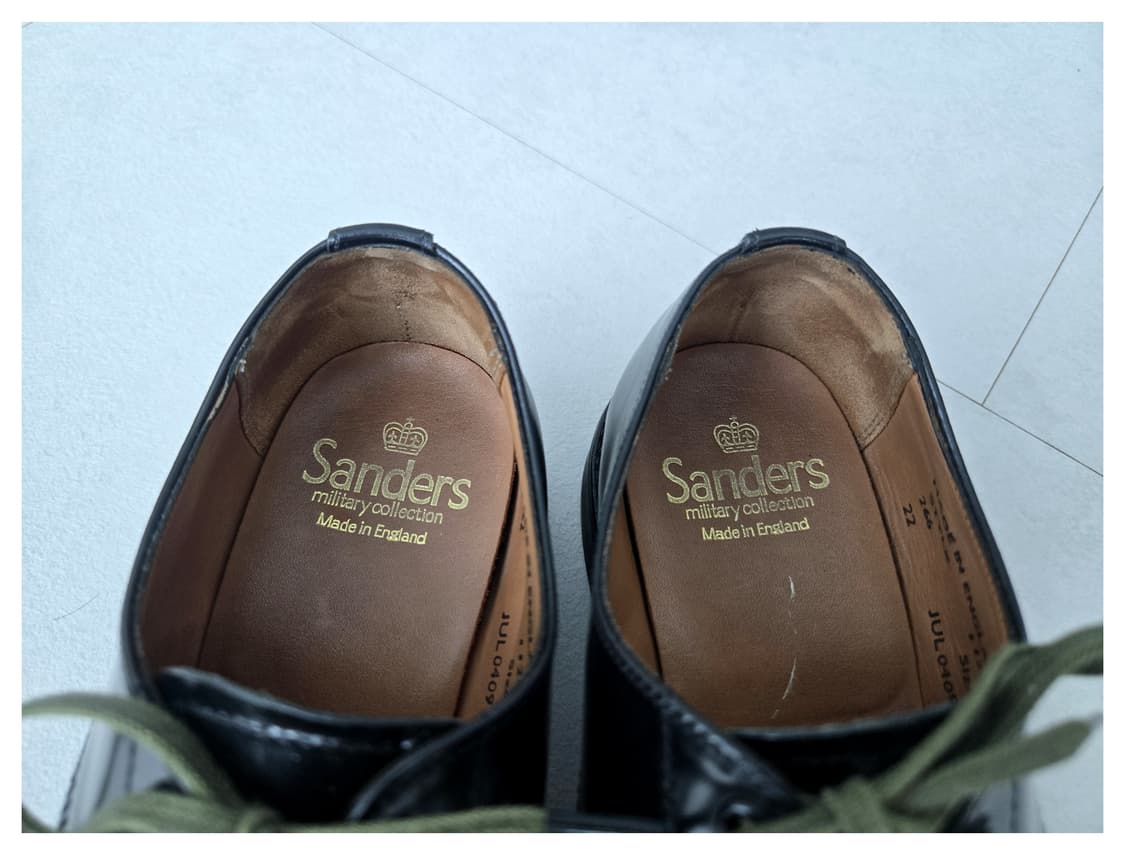 SANDERS Military Derby Black 상품이미지5