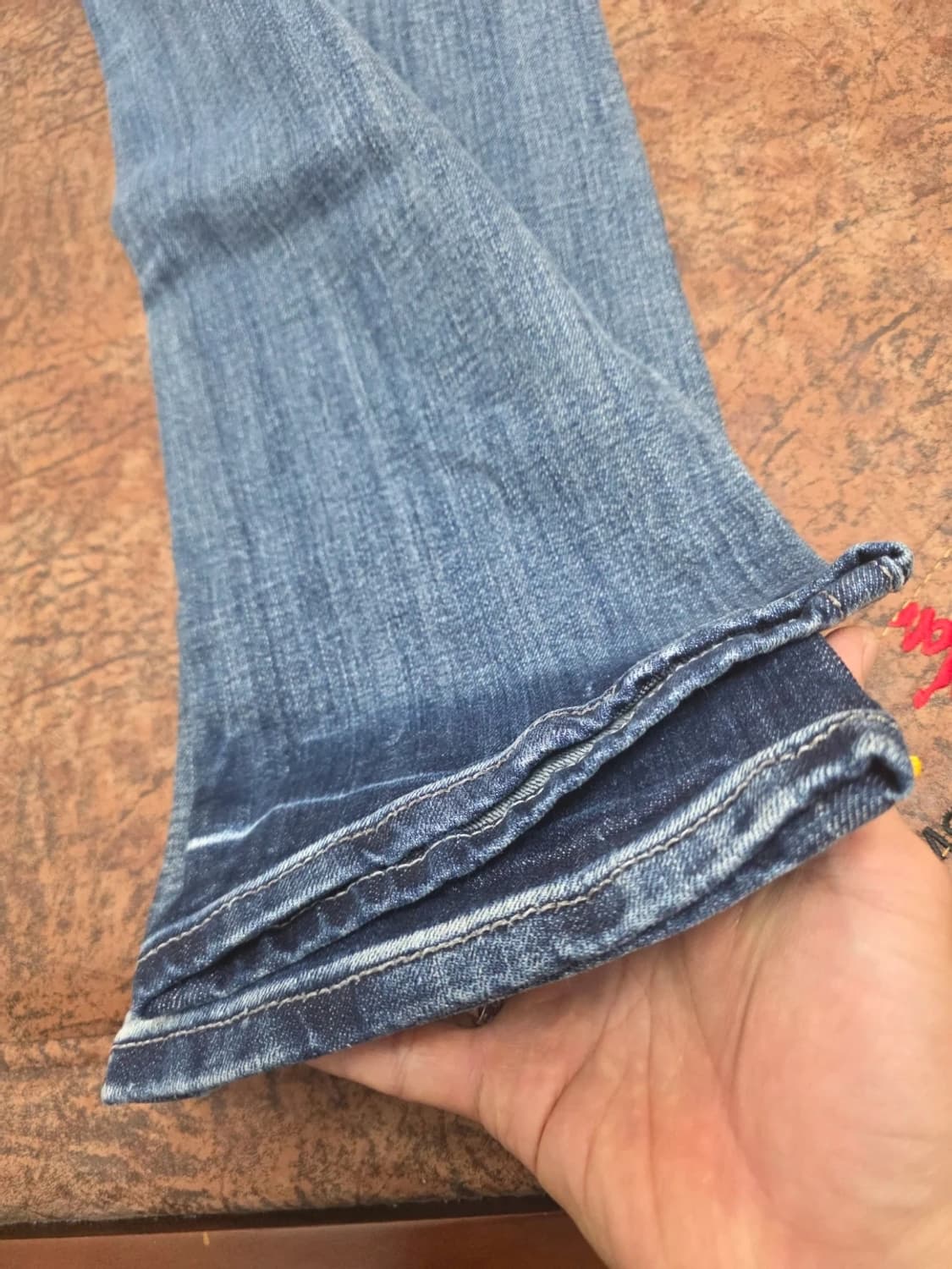 MISS ME 미스미 로루라이즈 부츠컷 데님 팬츠 25 상품이미지4