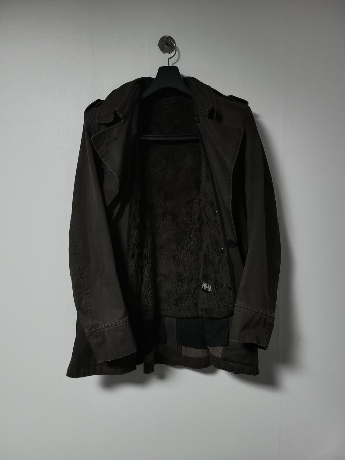 PPFM 밀리터리 오피서 퍼 자켓 상품이미지3