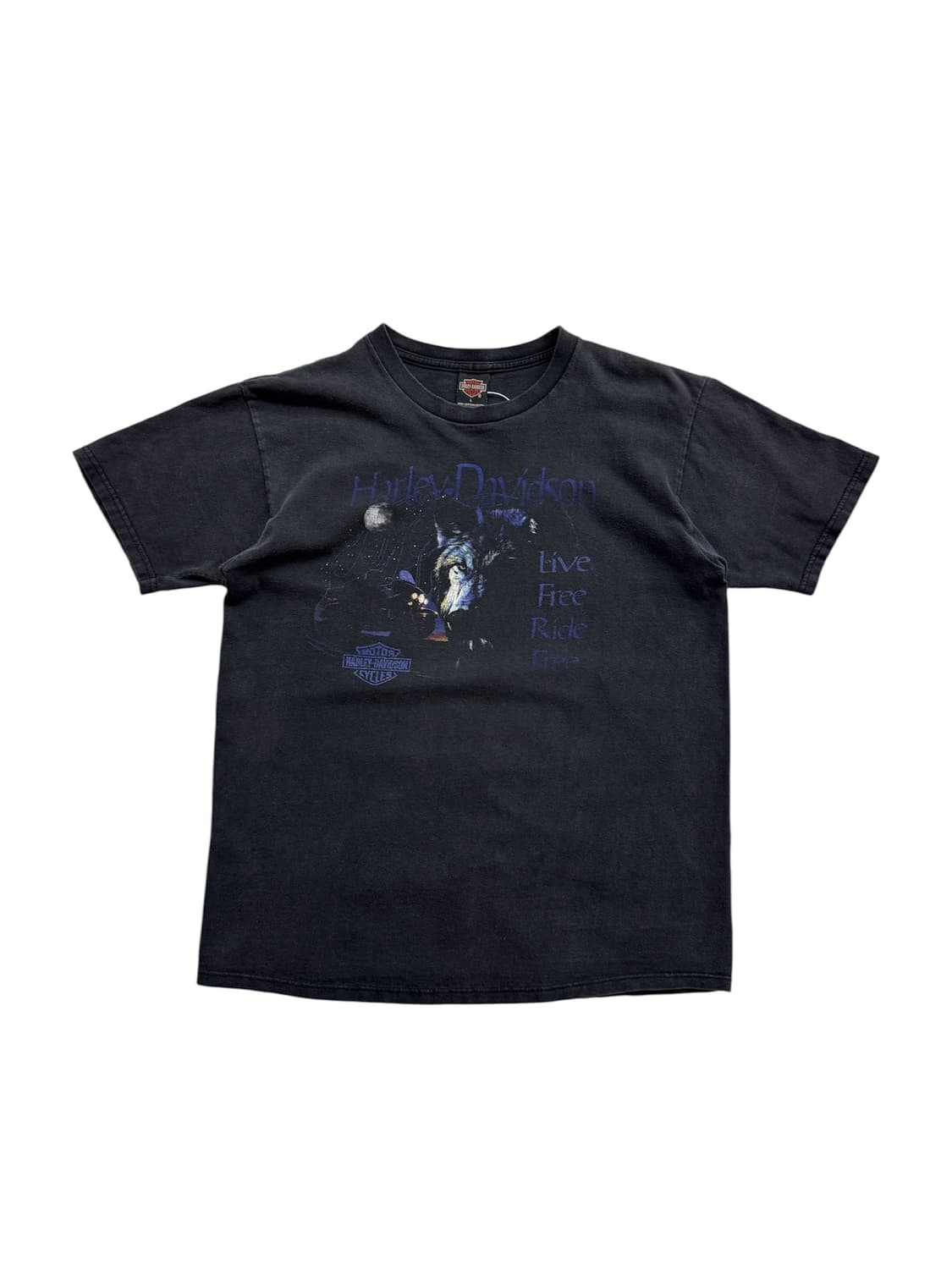 할리데이비슨 라이브 프리 라이드 프리 반팔티 상품이미지1