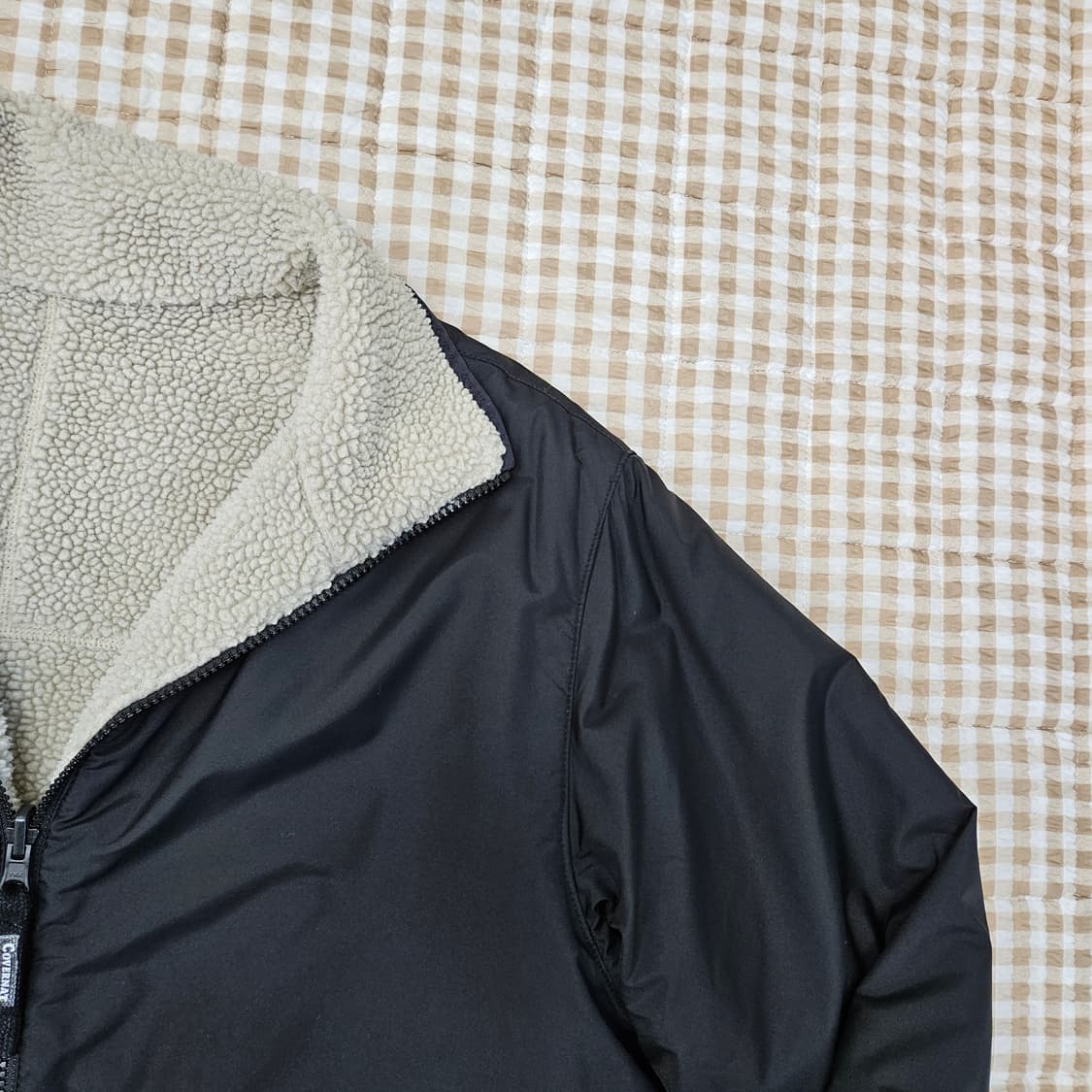 커버낫 리버서블 양면 자켓 남자100 상품이미지3