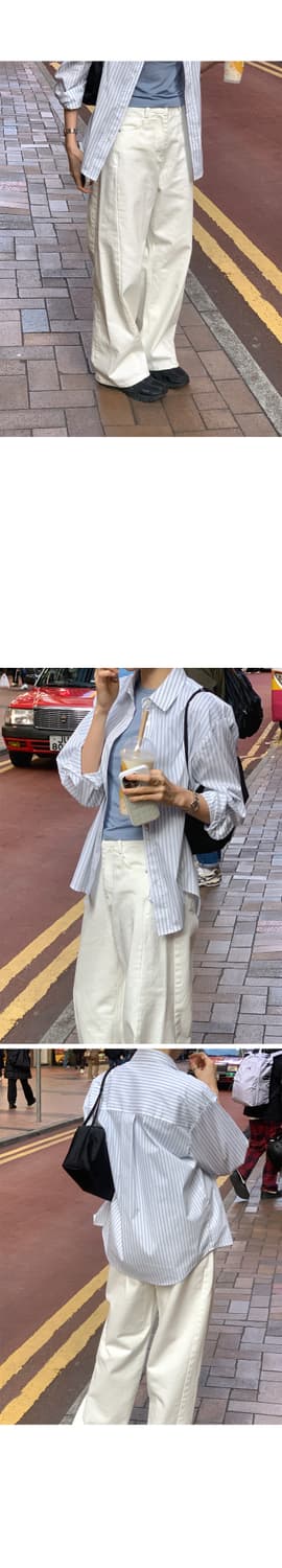 크렘므 cre-me 절개 데님(L) 새상품 상품이미지3