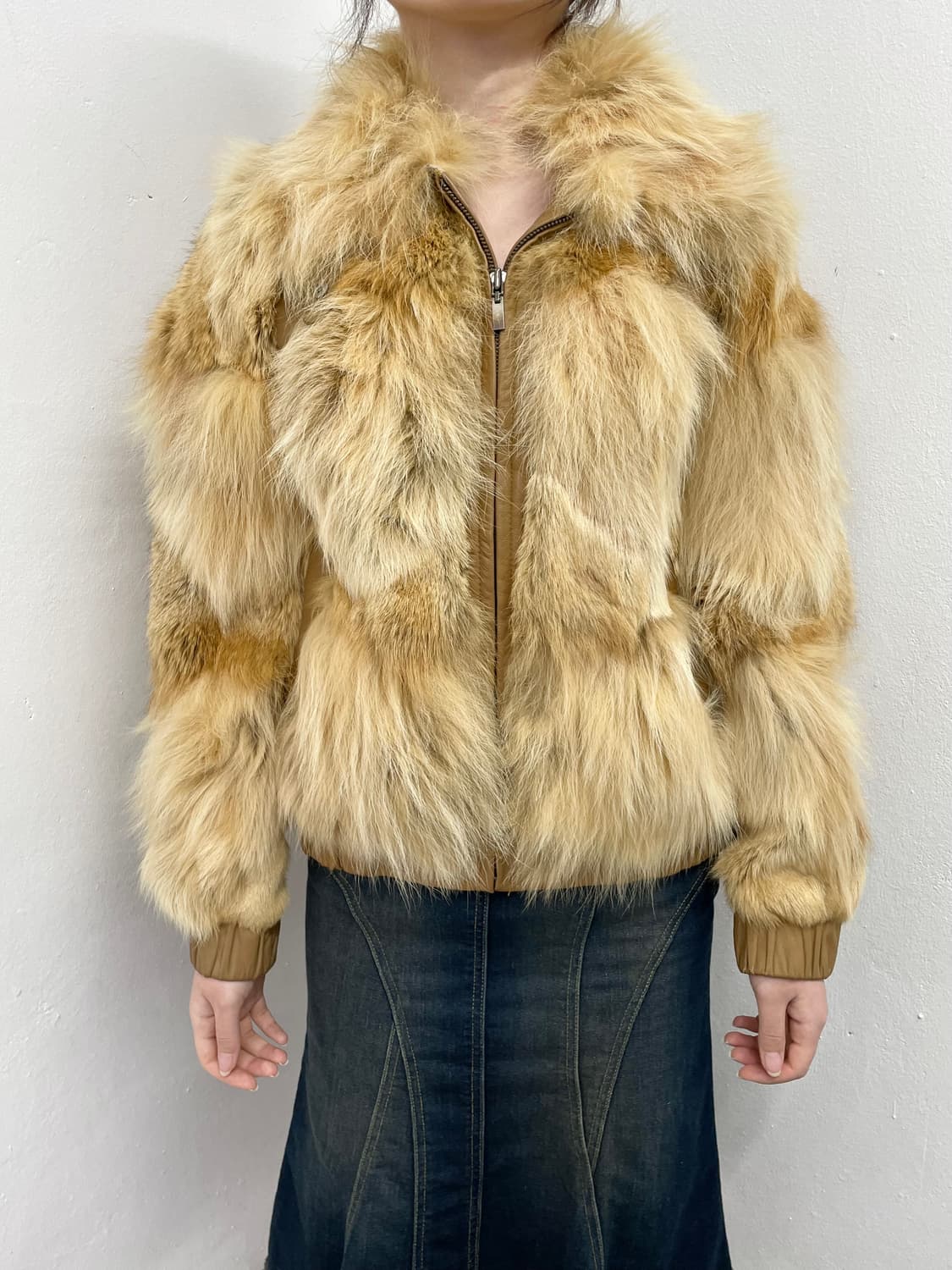 양가죽 코요테 퍼자켓 상품이미지2