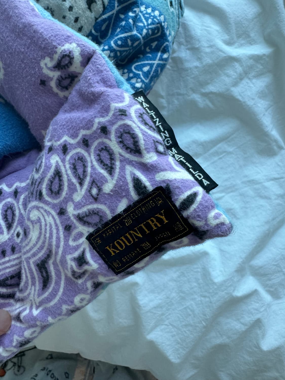 캐피탈 반다나 페이즐리 머플러 상품이미지2