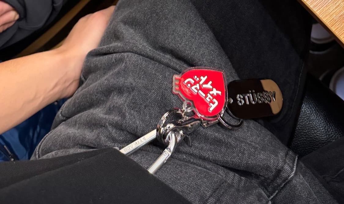 휴먼 메이드 케이코 소오토메 하트 키링 레드 상품이미지4