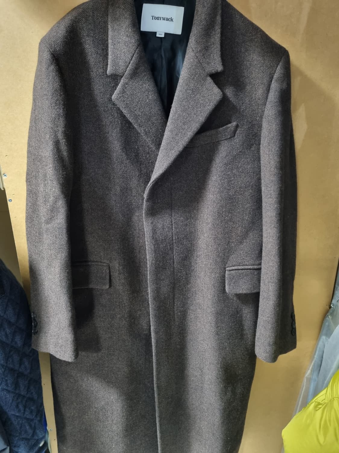 토니웩 남성 울 롱코트  상품이미지1