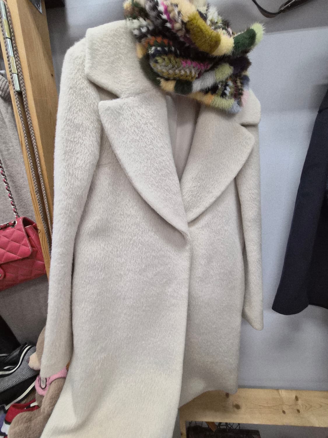 지고트 알파카 아이보리코트 상품이미지2