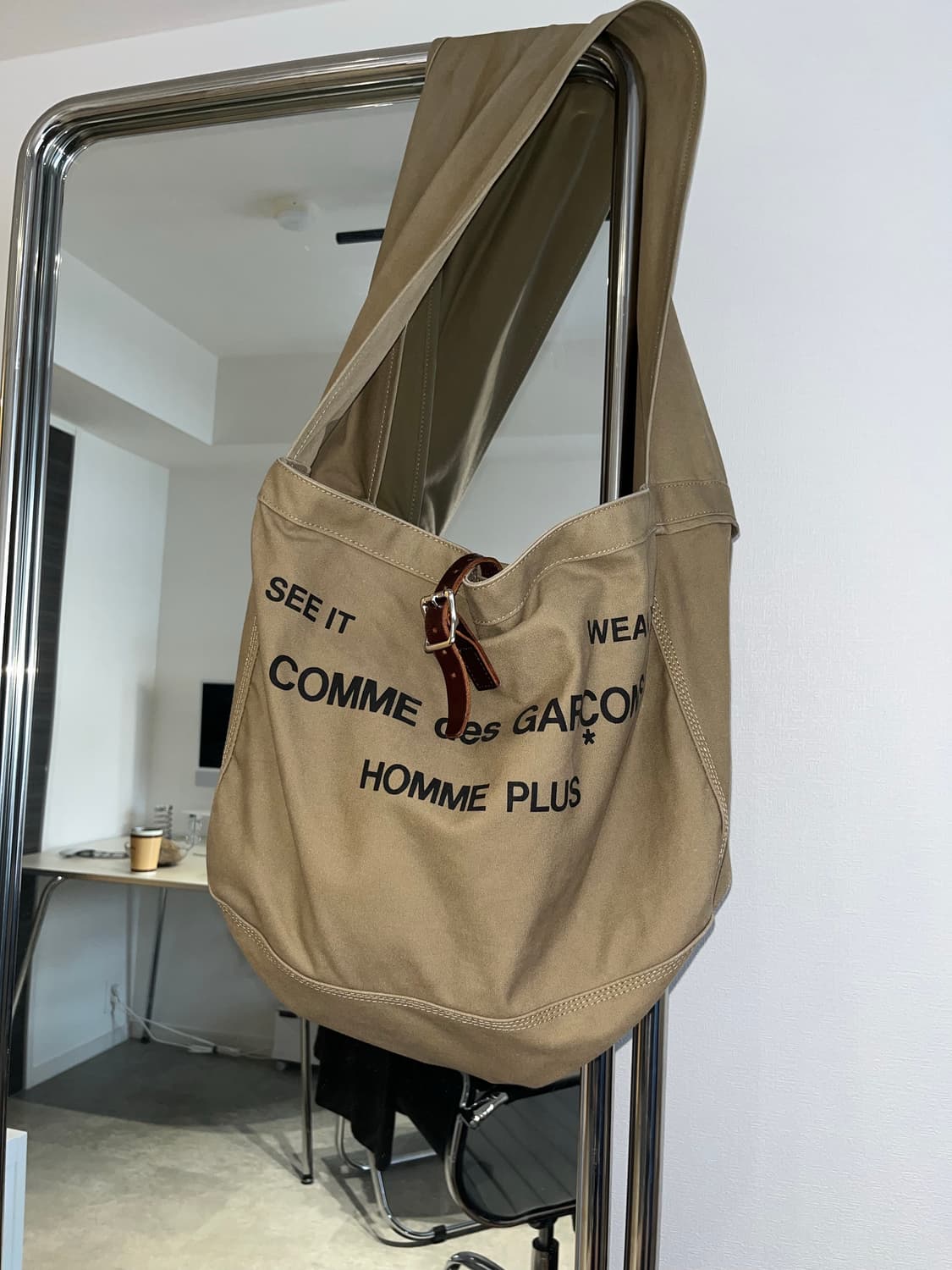 02aw Comme des garcons homme plus 메신저백 상품이미지1