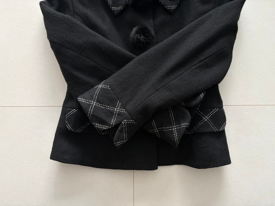 fur button jacket 상품이미지4