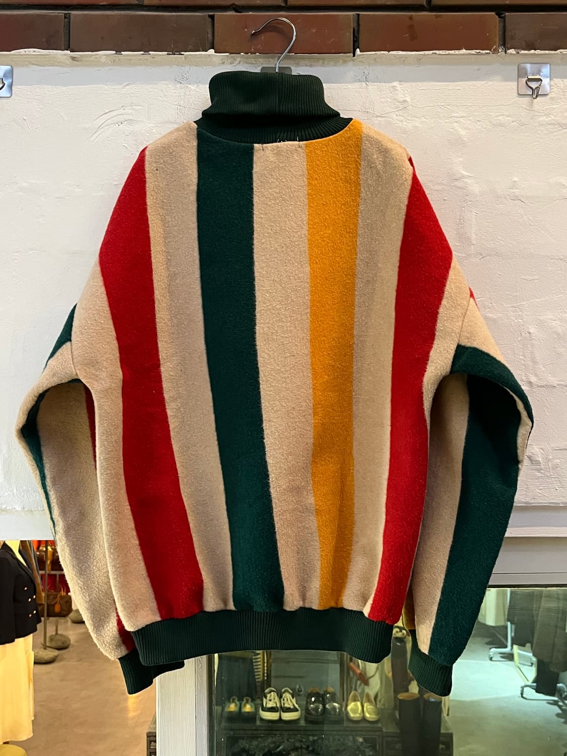 Yudun 빈티지 터틀넥 울 스웨터 M 상품이미지6