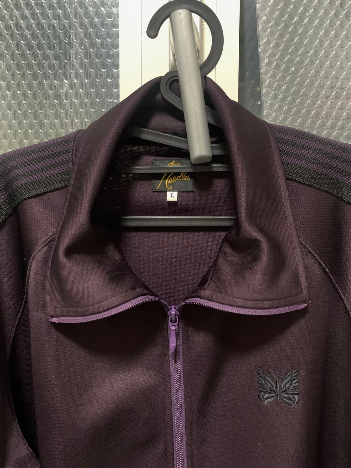 (L) 니들스 트랙 자켓 폴리 스무스 다크 퍼플 상품이미지2