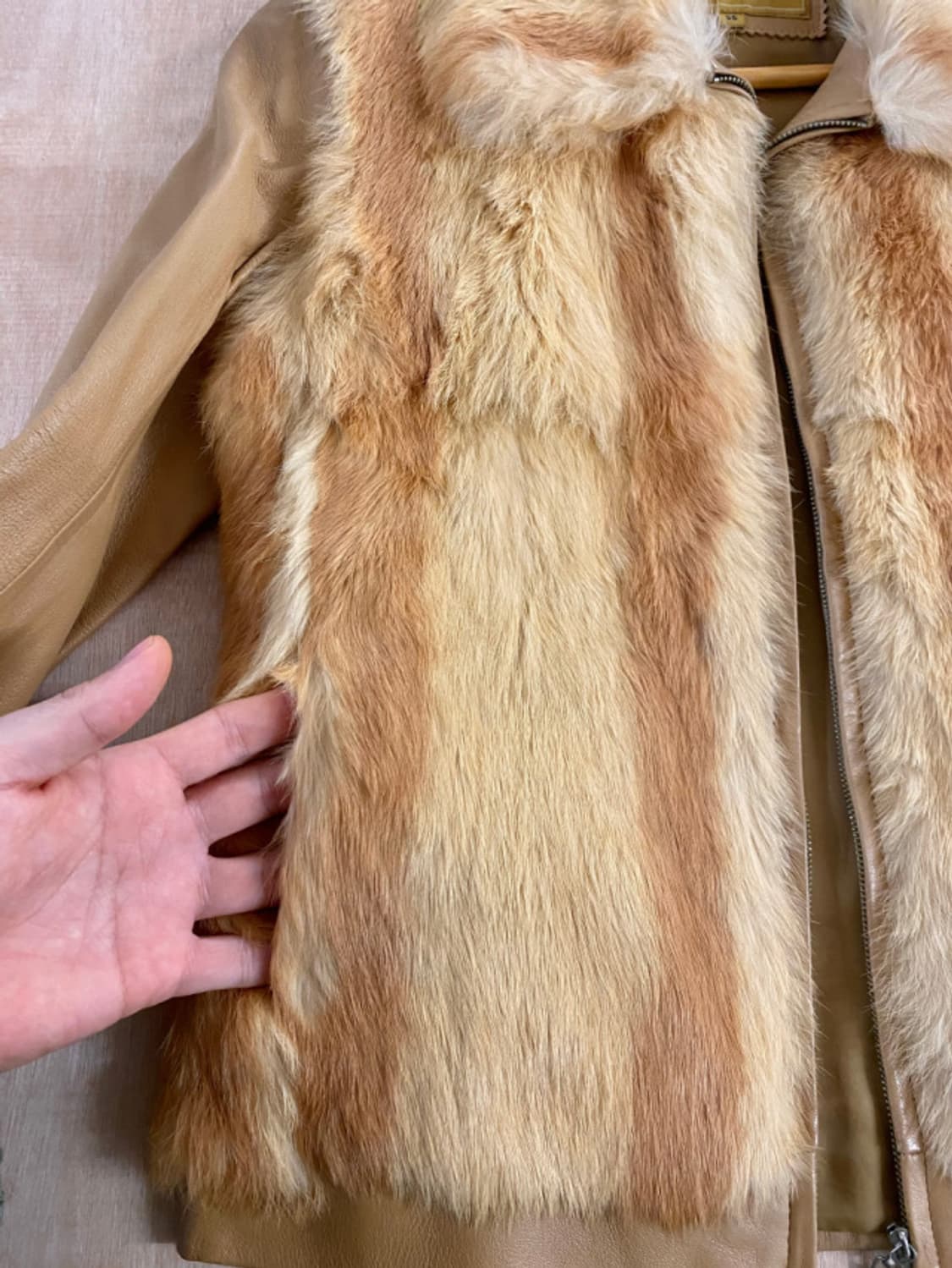 VTG leather grizzly Jacket 상품이미지8