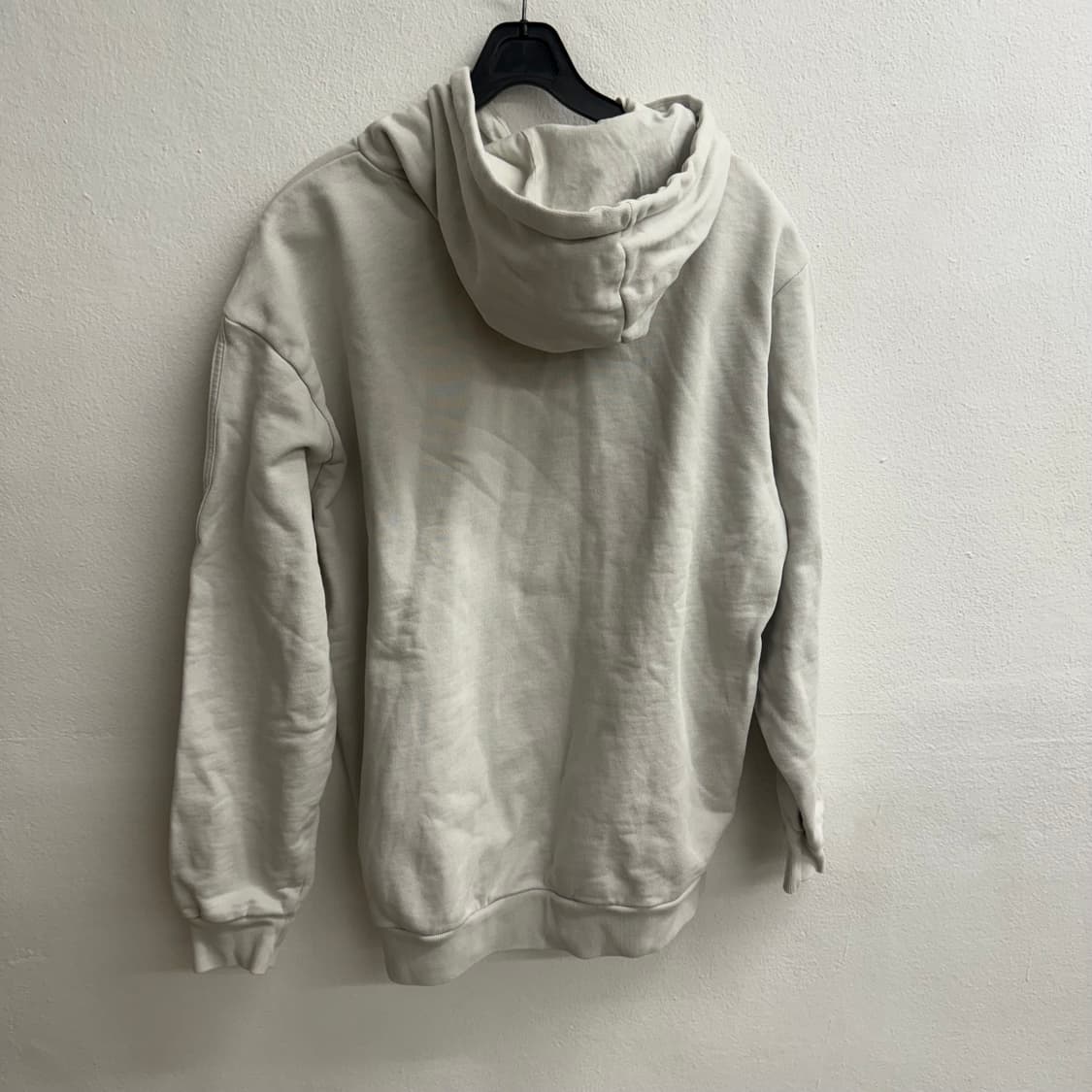 아디다스 ess logo 심플 톤다운 그레이 후드 (M)95 상품이미지4