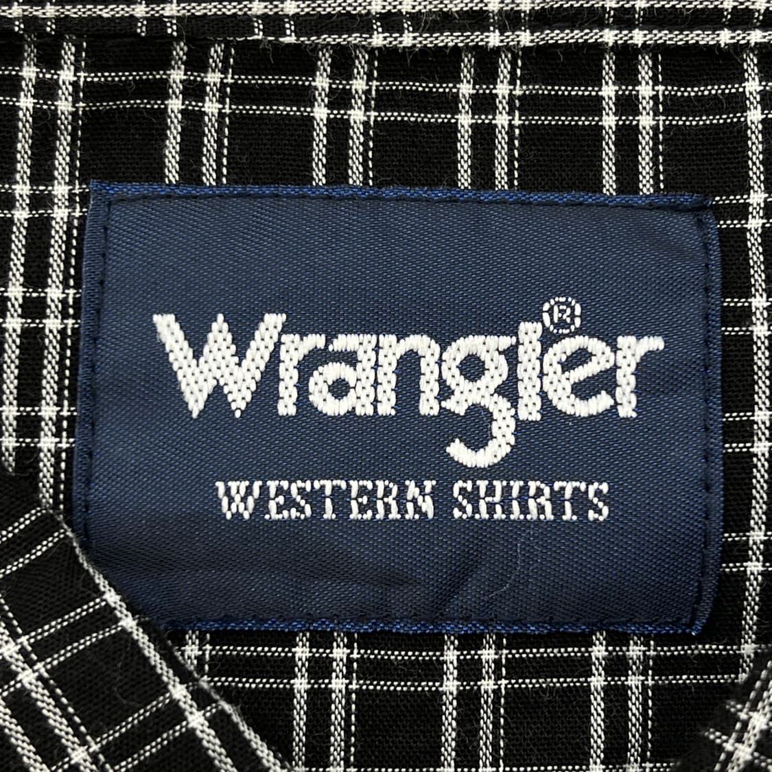 랭글러 체크 웨스턴셔츠 r3380 상품이미지5