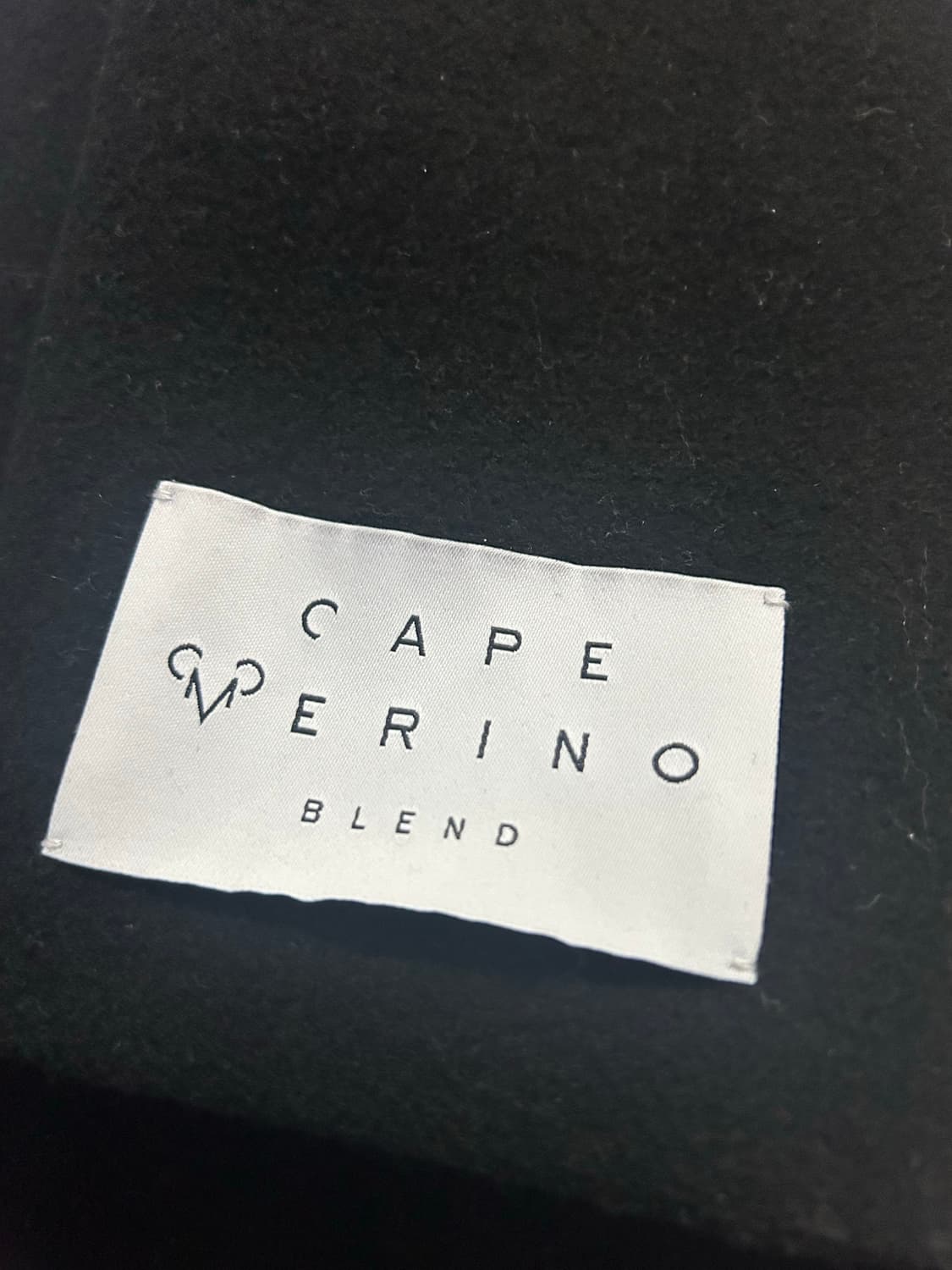 글로벌 웍스 케이프메리노 노카라 코트 M사이즈 상품이미지3