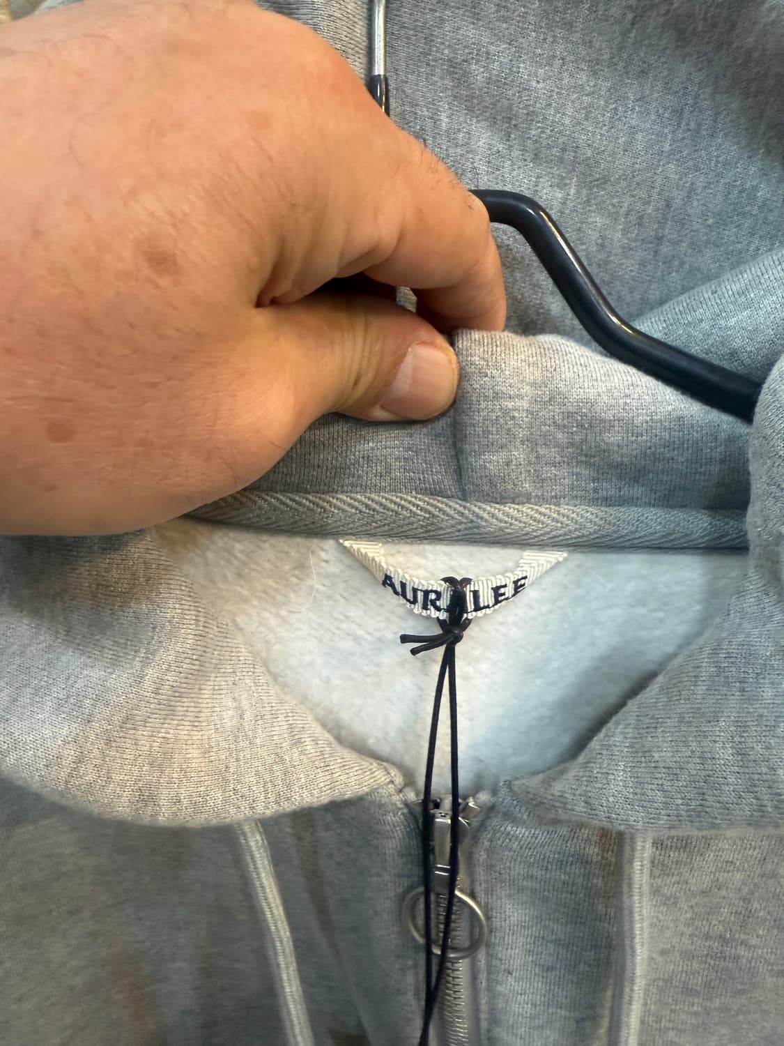 66/23fw 정품 오라리 후드반집업 새옷 팝니다 상품이미지2