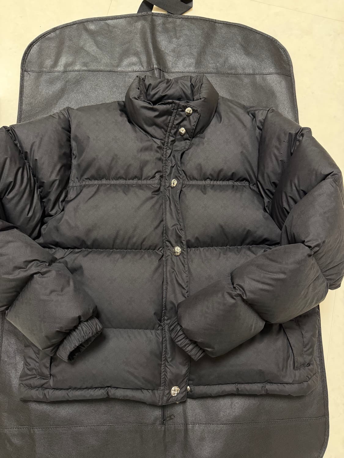 [L]크롬하츠 스티프v2 패딩 블랙( 여성용) 상품이미지1