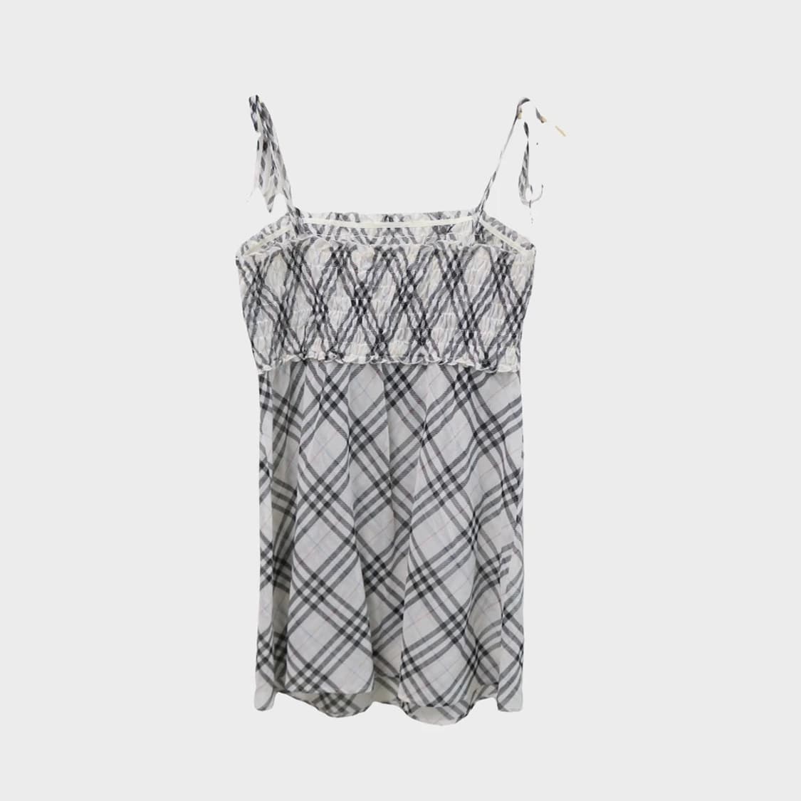 버버리 블루 라벨 스모크 밴딩 슬리브리스 66333 상품이미지2