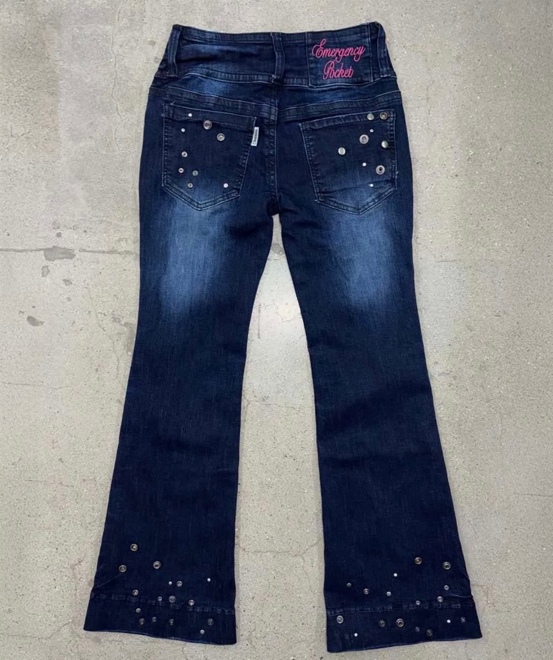 스컬프터 diy bootcut denim indigo 상품이미지4