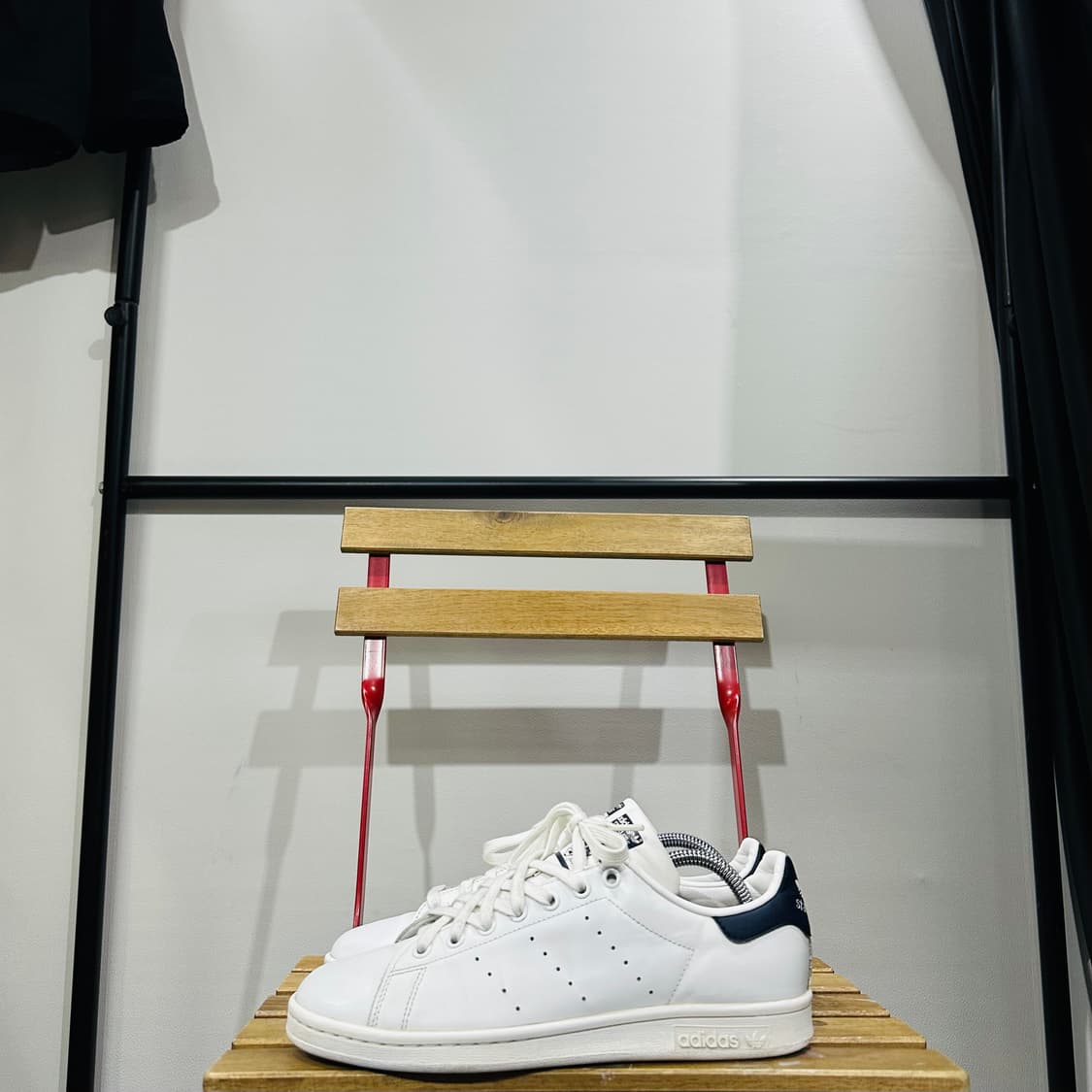 265) 아디다스 운동화 남성 남자 신발 스탠스미스 화이트 블랙 상품이미지3