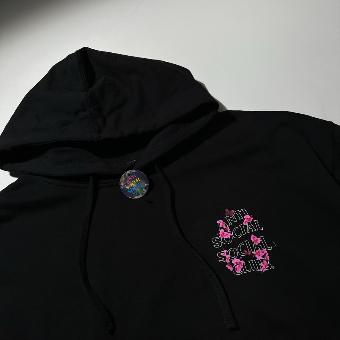 (새상품) 안티 소셜 소셜 클럽 후드 블랙 상품이미지4