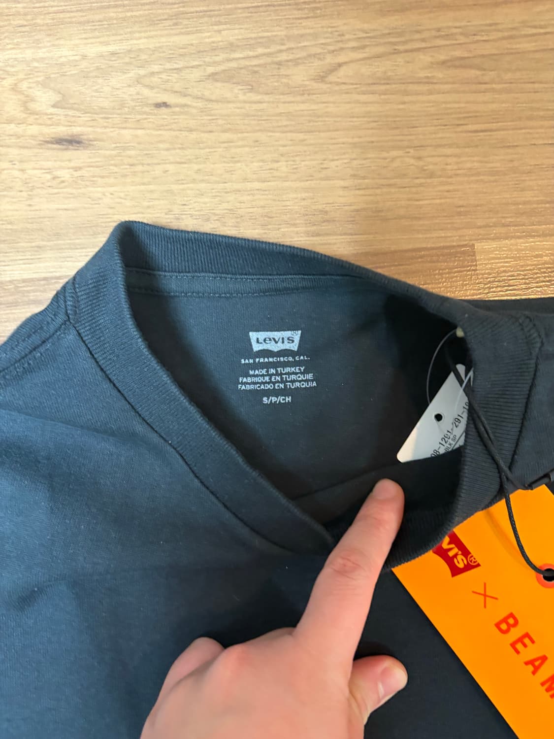 리바이스X빔즈 콜라보 티셔츠 새상품  상품이미지5