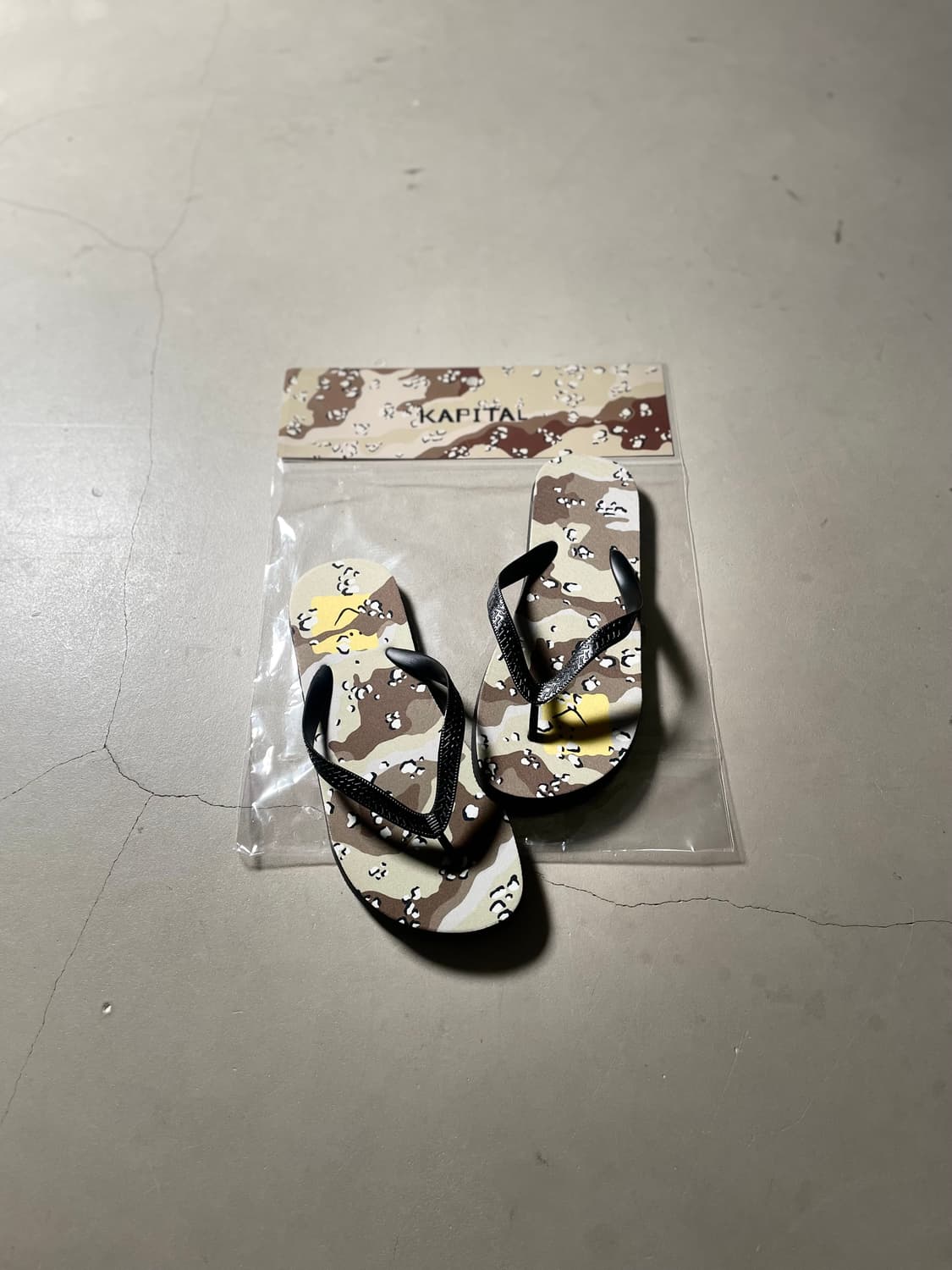 캐피탈 카모 플립플랍 상품이미지2