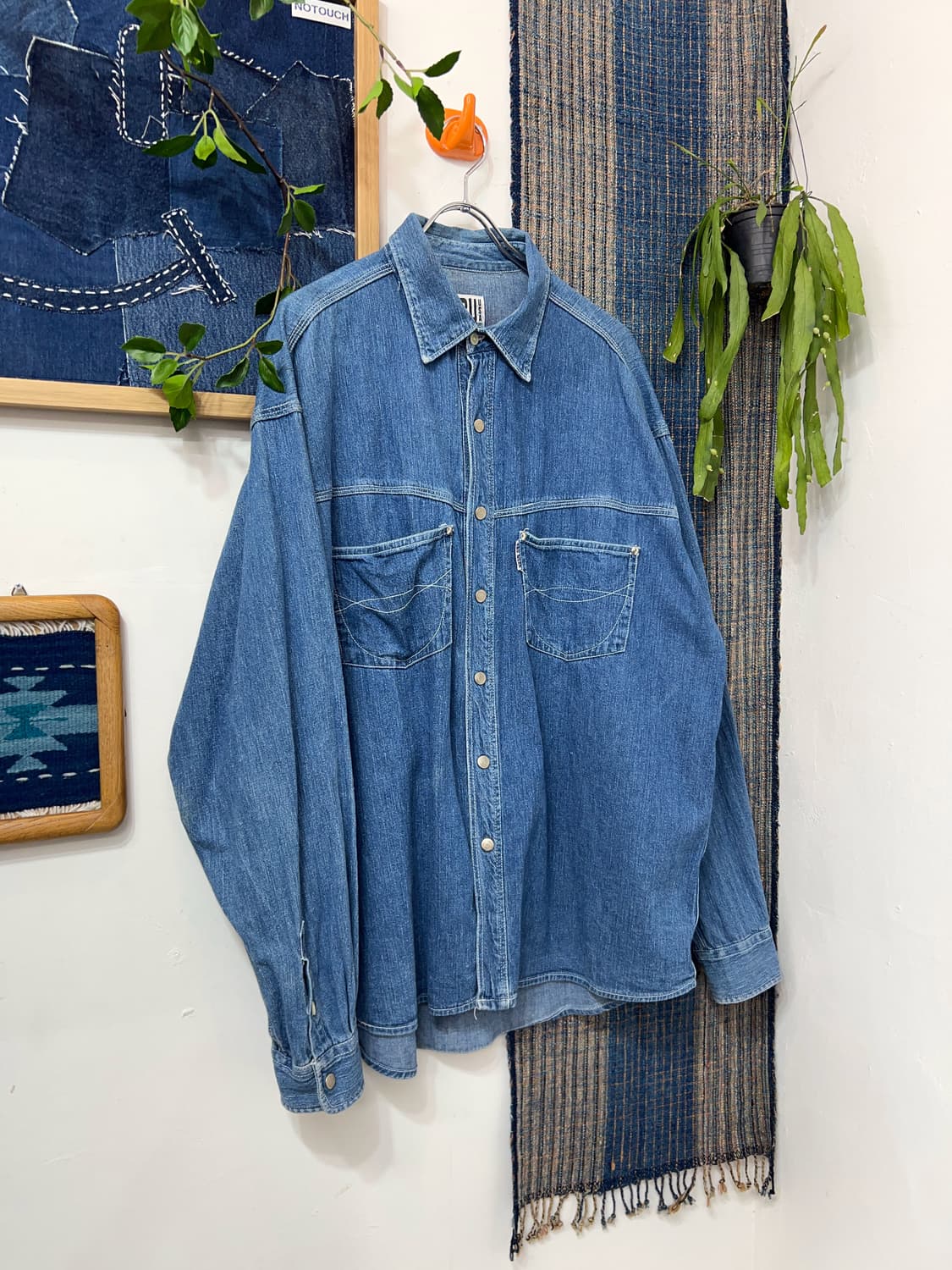 2BU WEAR USA  Denim Work Shirt  상품이미지3