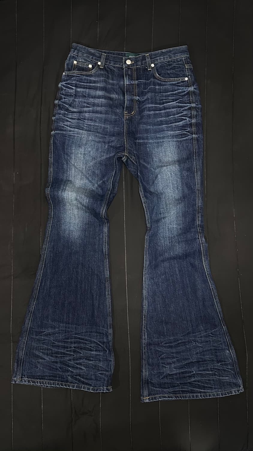 언더마이카 인디고 와이드 플레어 진 2사이즈 상품이미지1