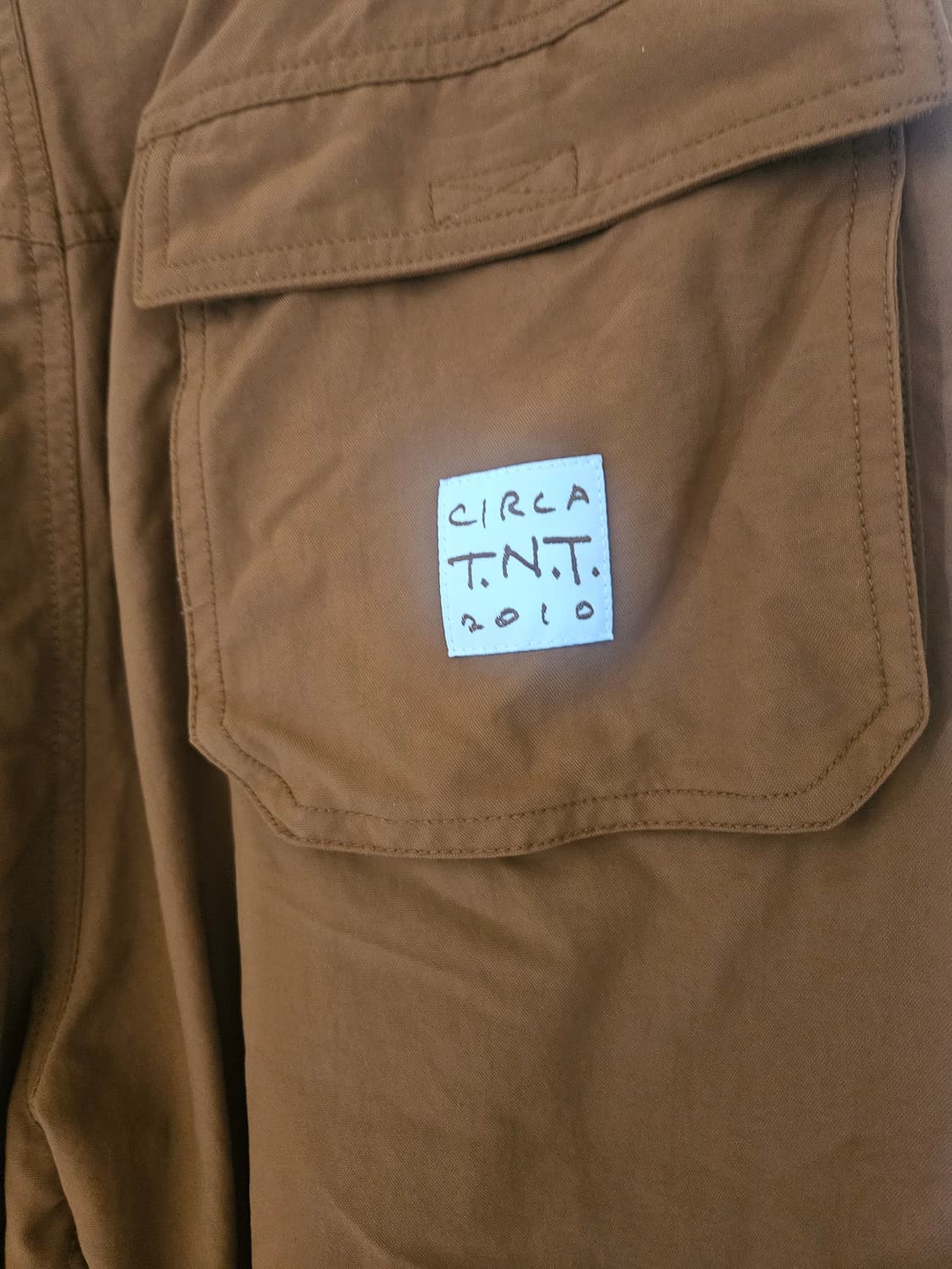 디스이즈네버댓 circa 나일론 트레킹팬츠 브라운 상품이미지2