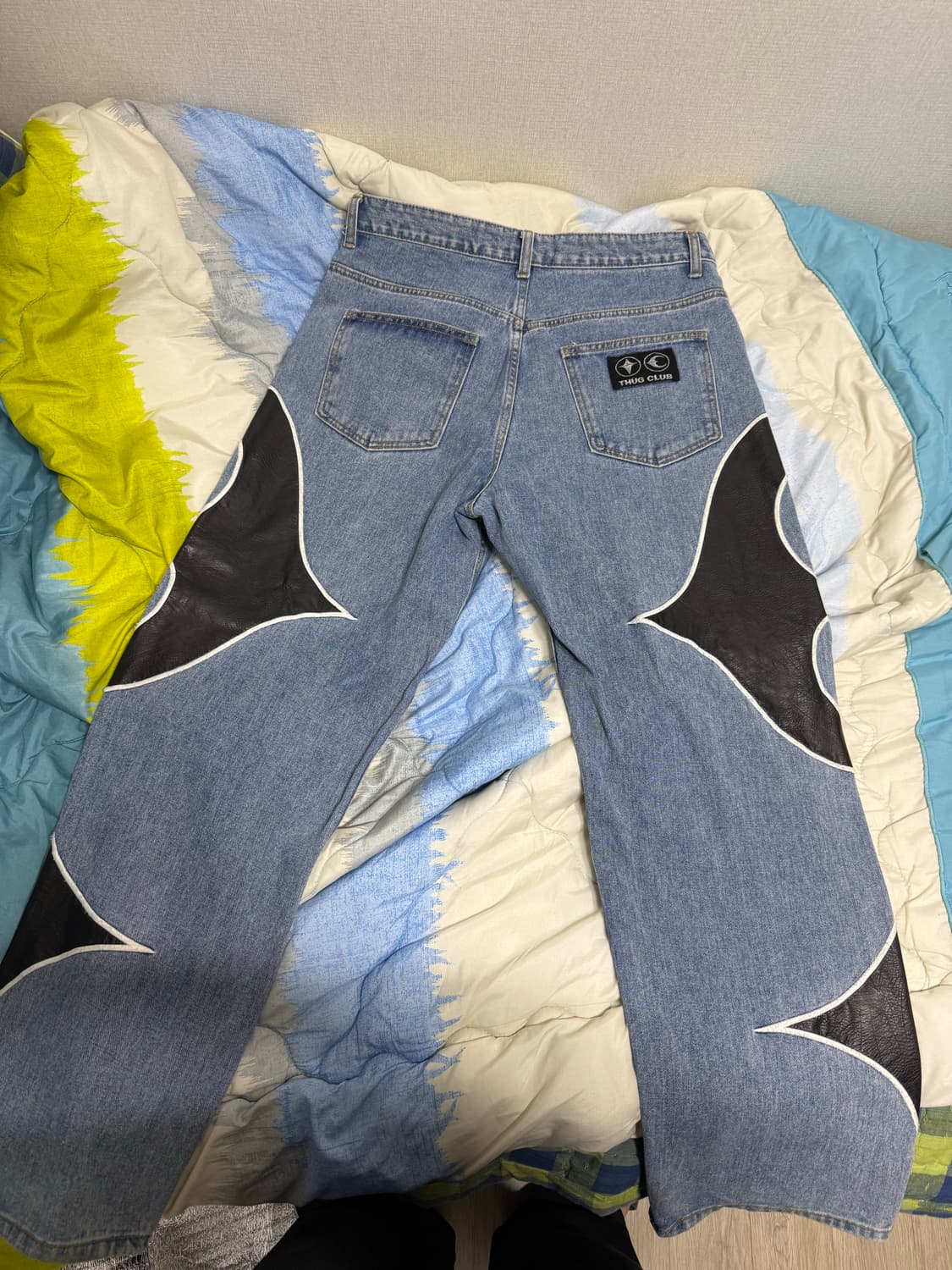 떠그클럽 레더워싱데님팬츠 M 상품이미지5