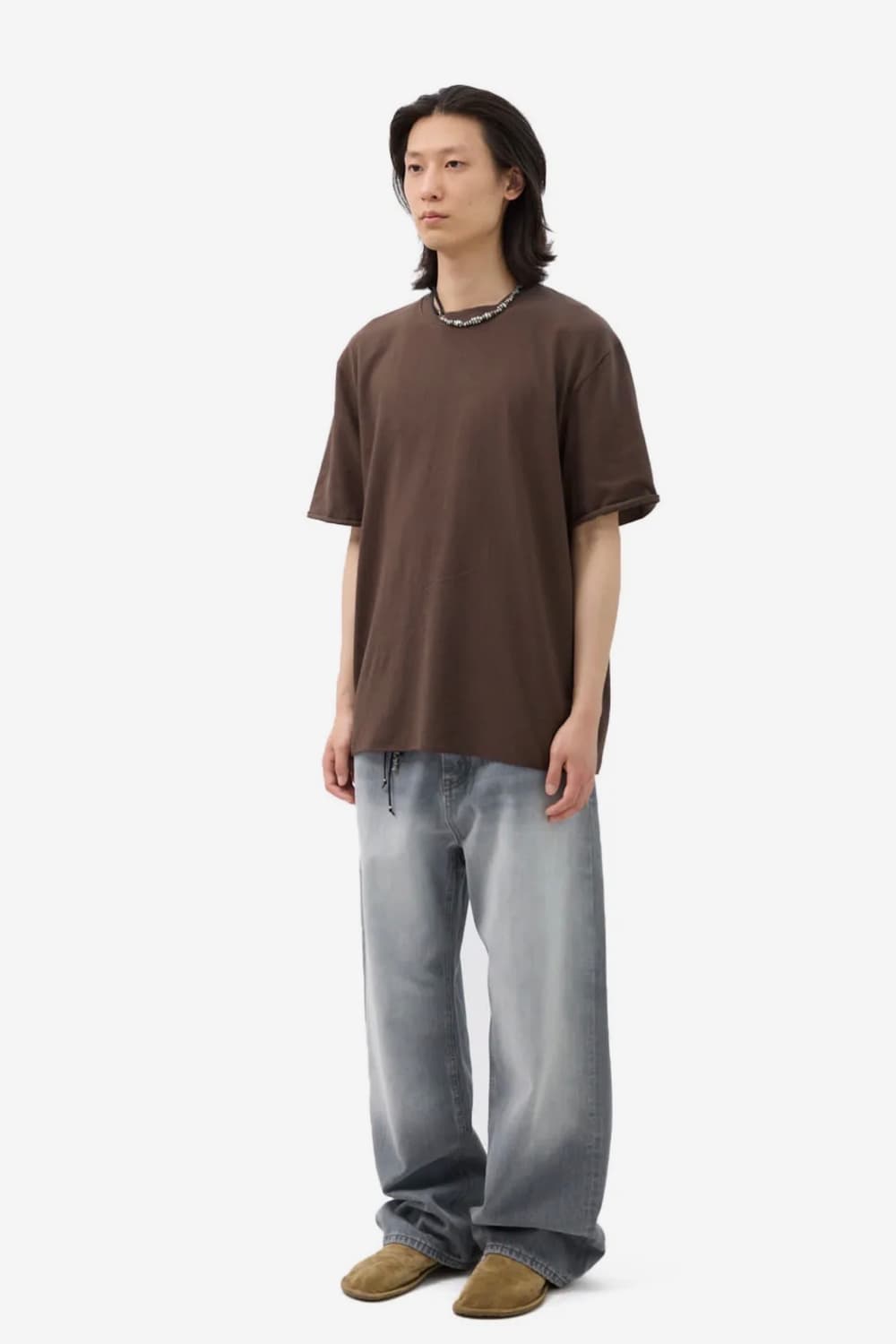 (3사이즈)해칭룸 Tooth Tee Dark Brown  상품이미지1