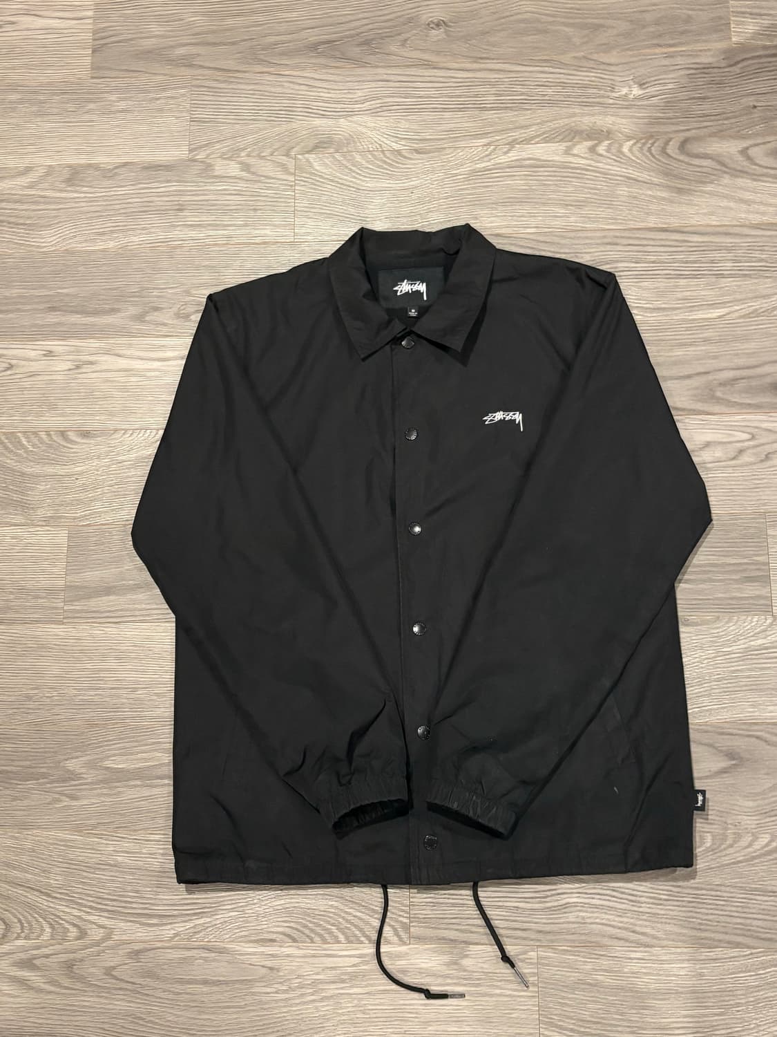 스투시 스무스 스탁 코치 자켓 블랙 (바람막이) 상품이미지2