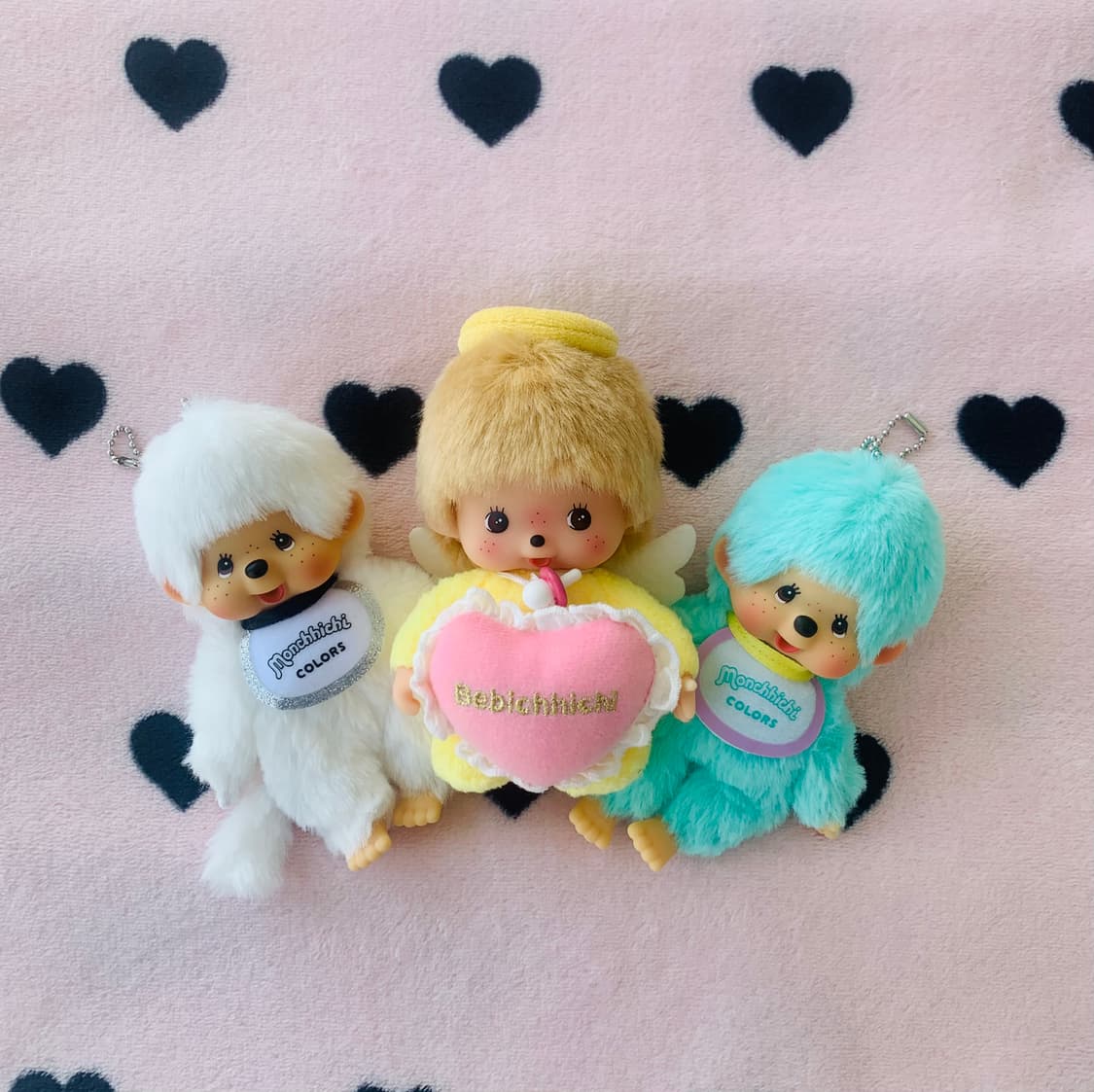  🌈3종세트 컬러즈, 엔젤 몬치치 인형 키체인 상품이미지10