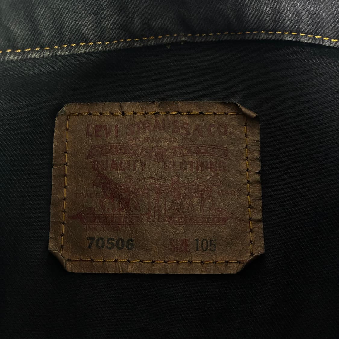 Levi's  리바이스 90,s 레드탭 70506 데님 트러커 자켓  상품이미지6