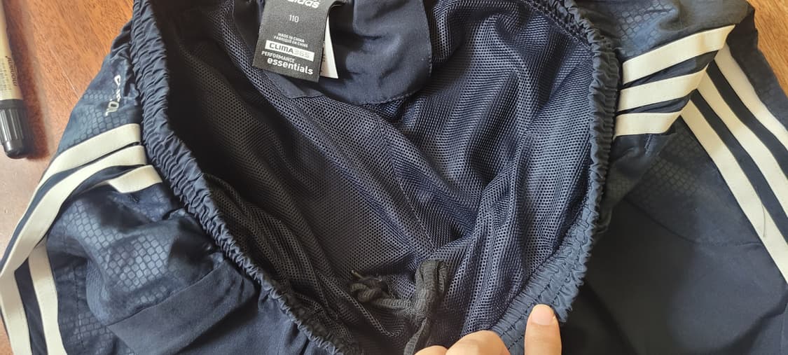 (남성110사이즈) 아디다스 네이비 츄리닝(봄~초여름) 상품이미지3