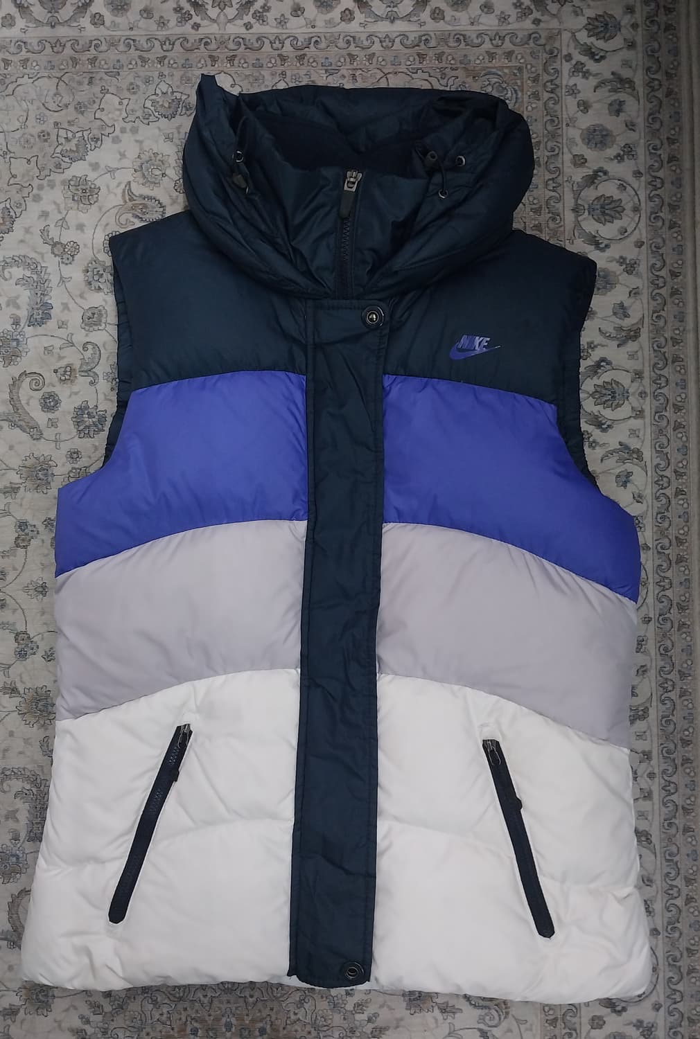 나이키 컬러 블록 패딩 조끼 L 상품이미지1