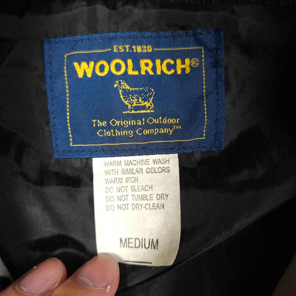 울리치 체크 집업 자켓 상품이미지3