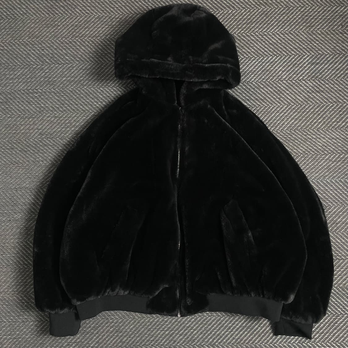 자라 리버시블 MA-1 박시핏 퍼 봄버 자켓y 4903 상품이미지5