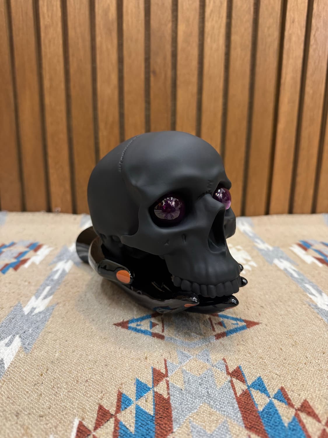 [OS] 언더커버 x 메디콤토이 스컬 & 핸드 램프 블랙 상품이미지4