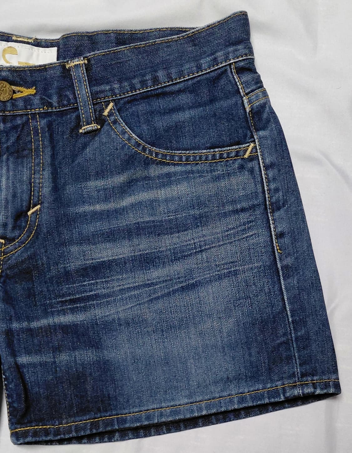 [J] Lee x E hyphen world gallery 데님 반바지 상품이미지3