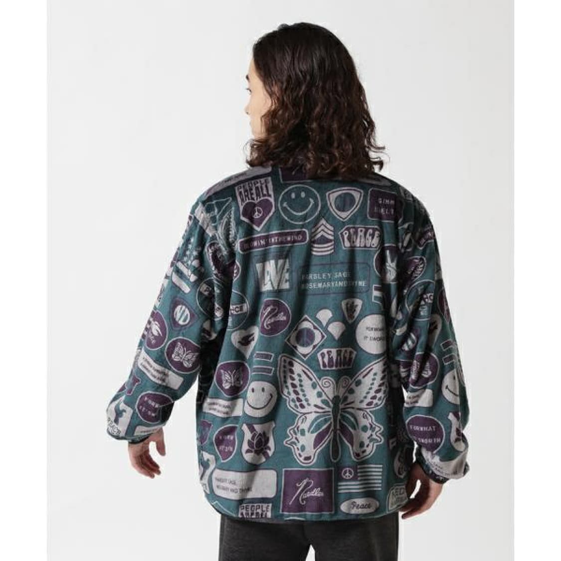 Needles 니들스 니들즈 패치워크 파이핑 후리스 자켓 상품이미지3