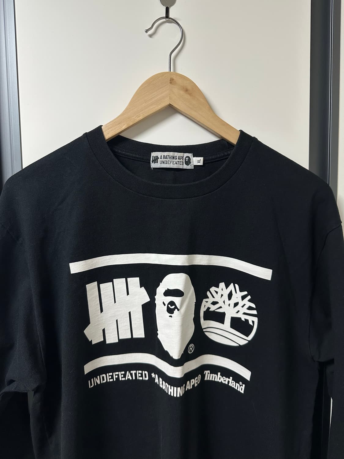 베이프 긴팔티 베이프x팀버랜드x언디핏 콜라보 상품이미지2