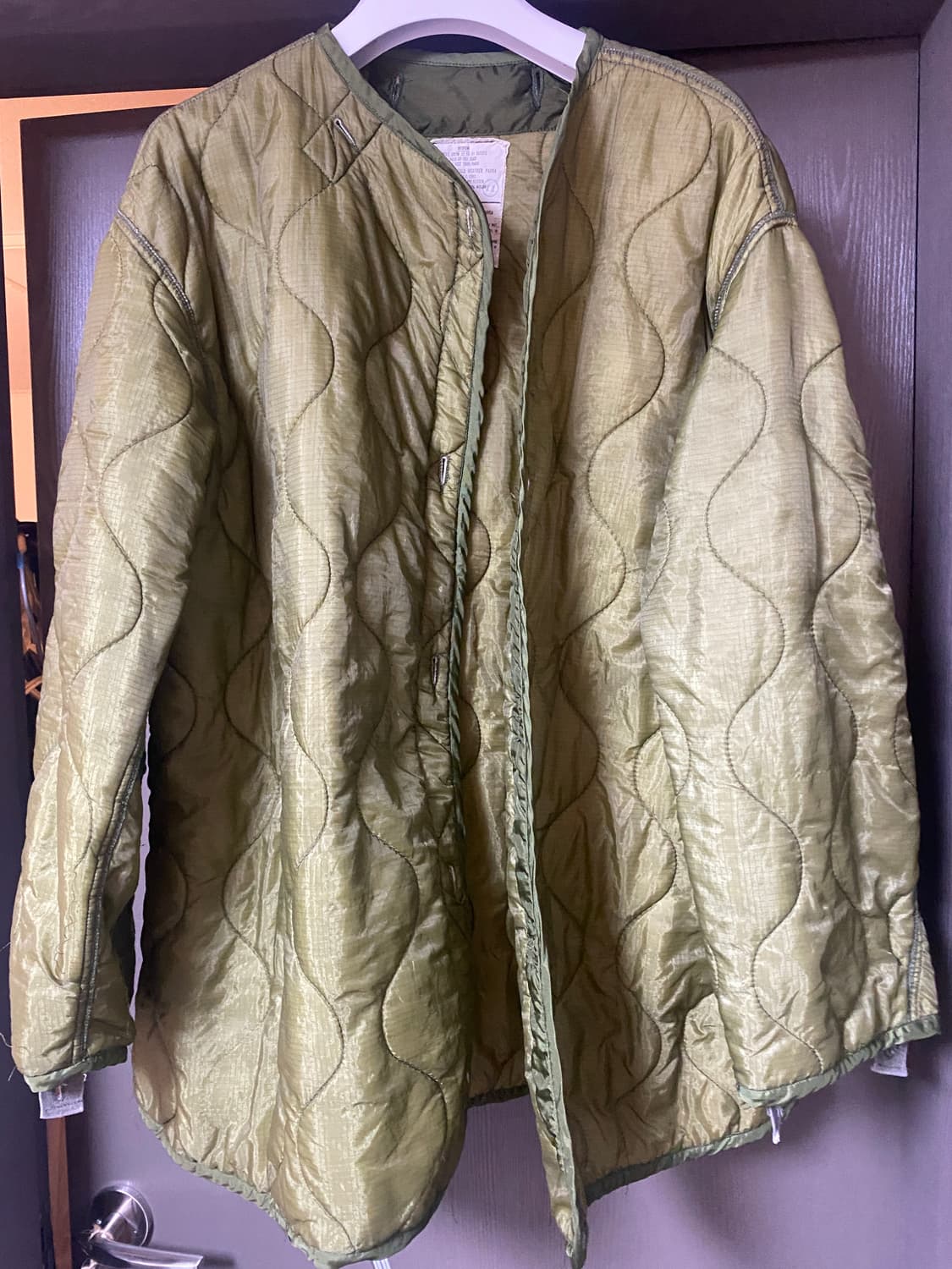 OG m65 피쉬테일 파카 m사이즈 외피+내피 데드스탁급/초민트급 상품이미지6