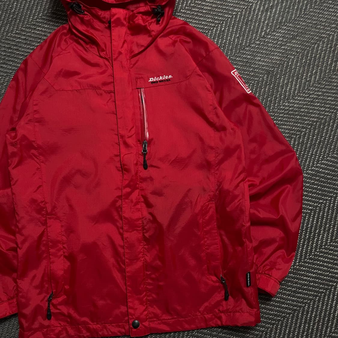 dickies 디키즈 올드스쿨 바람막이 자켓 레드y 5443 상품이미지3